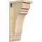 Ekena Millwork Pescadero Rough Sawn Corbel w/Backplate, Douglas Fir, 8"W x 10"D x 22"H COR08X10X22PEC01RDF - alternate 1